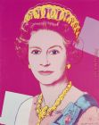 Elizabeth Paintings - Queen Elizabeth II by Andy Warhol